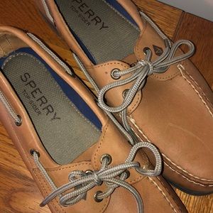 Men’s size 10 Sperry Top Siders - Tan